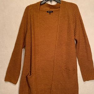 PINK CLOVER Cozy cardigan in burnt orange